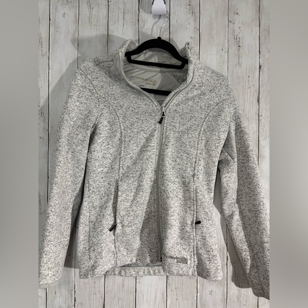 Women’s zip up sweater - storm pack